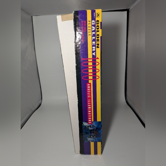 21 1/2" x 27 1/2" Angelic Illuminations 1000 Pc Golden Gallery Puzzle Complete - Picture 5 of 7